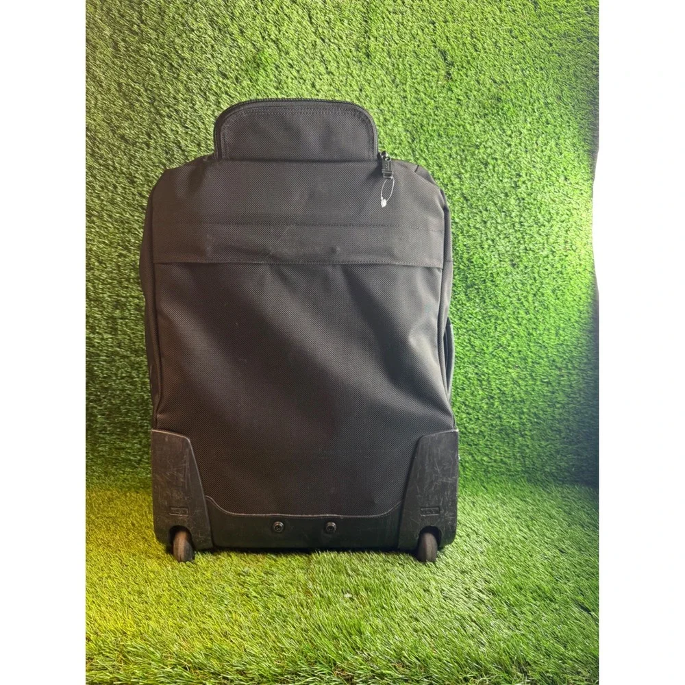 TUMI 22900DH Alpha Ballistic Black Soft Shell Rolling Wheeled Carry On 22x16x9